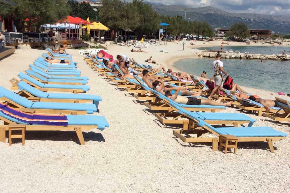 Beach Apartment Lux View Σπλιτ Εξωτερικό φωτογραφία